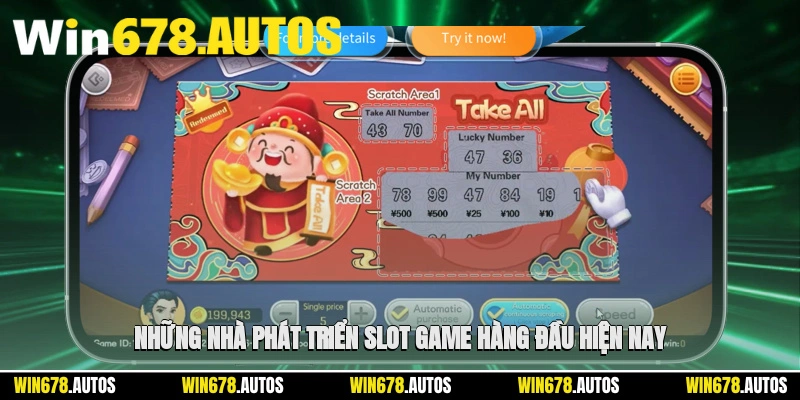 🏆 Những nhà phát triển slot game hàng đầu hiện nay